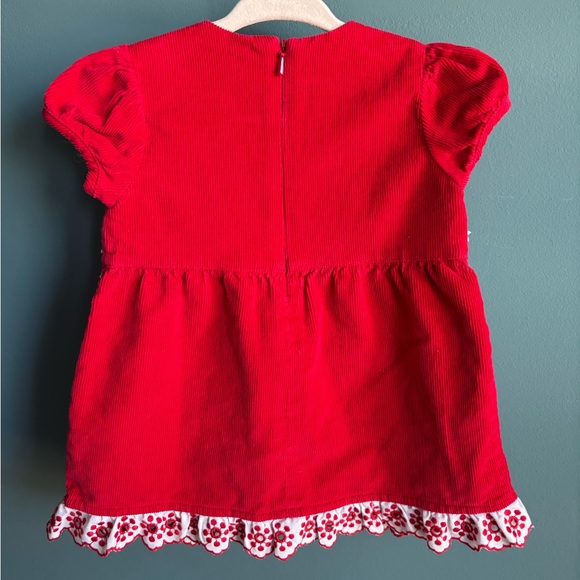Hanna Andersson Red Corduroy Dress - Picture 6 of 12